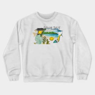 Cane Bay Beach Fish and Coral St. Croix USVI Crewneck Sweatshirt